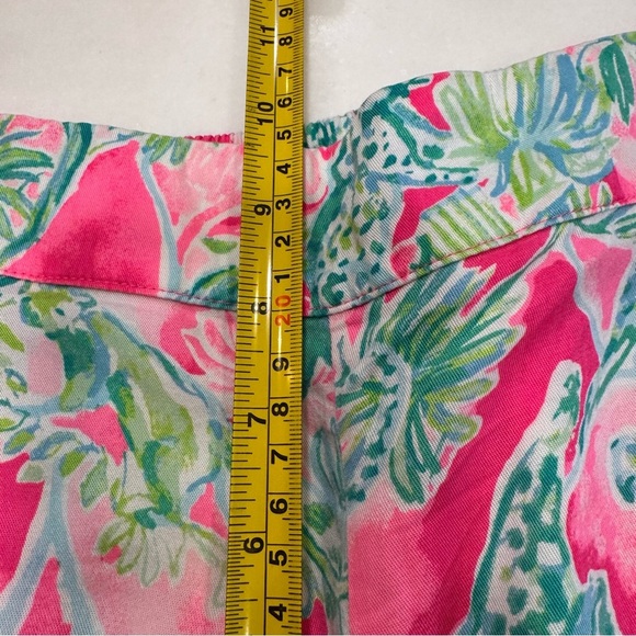 Lilly Pulitzer Women’s Dahlia Scalloped Elastic Shorts Multi-color Size M - Picture 10 of 10